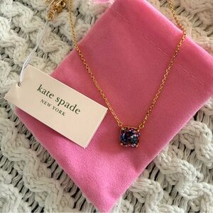 Kate Spade Gold Chain with Colorful Pendant